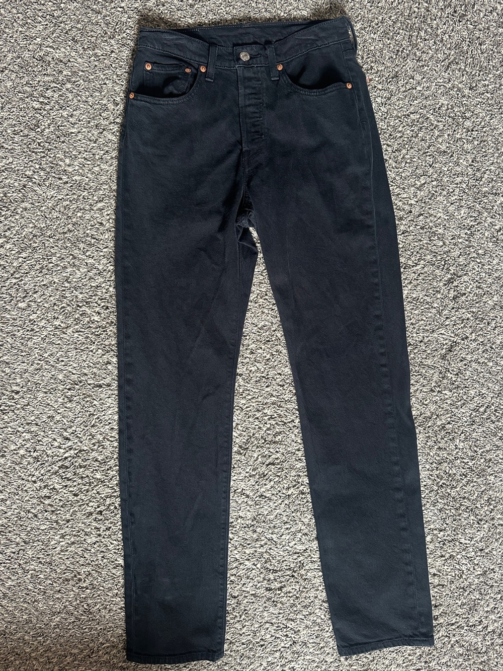 Levi Jeans Black Size 27 Length 32